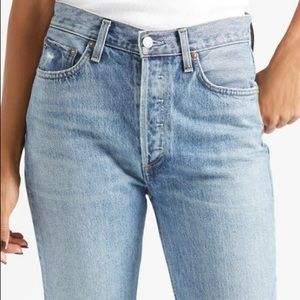 Agolde Riley High Rise Straight Size 27